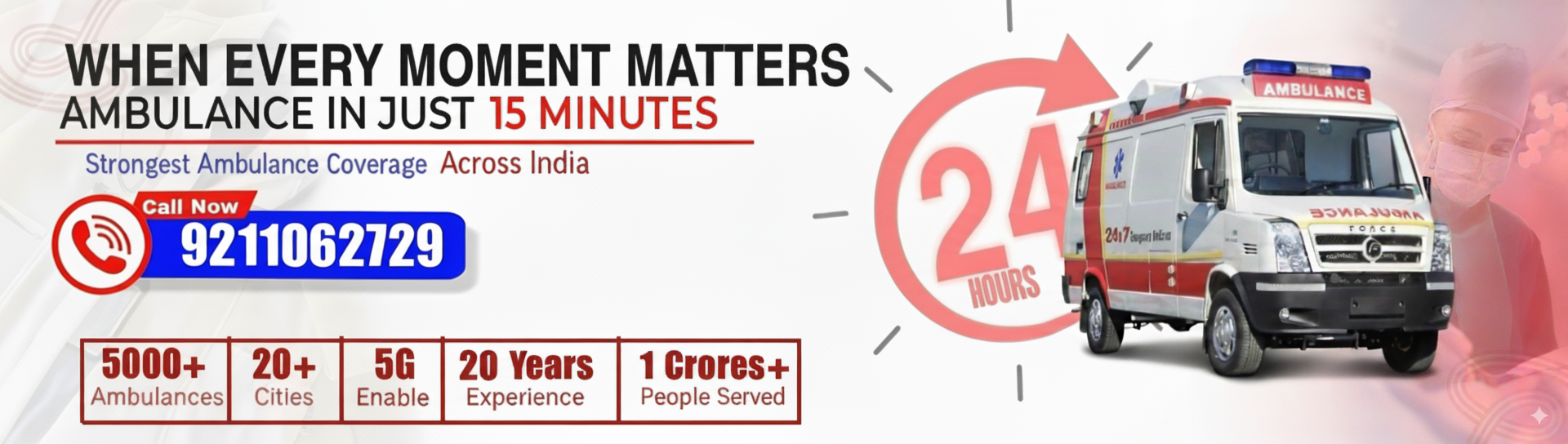 Ambulance Service in Okhla